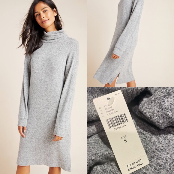 Anthropologie Coa Brand Sweater Dress 